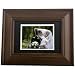 Tao Electronics Beveled Mahogany Wood Digital Photo Frame