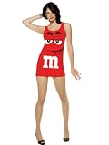 Red M&M Costume Sexy Tank Dress Couples Costume Idea Food Candy