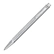 Caran D'ache Ecridor Maya Silver Plated/Rhodium Coat Ballpoint Pen - CA-890346