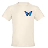 Blue Butterfly Organic Cotton Tee