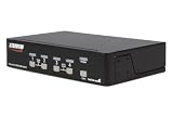 StarTech.com 4 Port DVI USB KVM Switch with Audio and USB 2.0 Hub (SV431DVIUA)