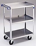 Stainless Steel Utility Cart - 200 lb. Capacity