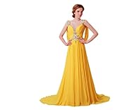 Sexy Chiffon/Taffeta/Tulle Beaded Lace Crystal Applique Crystals Evening Dress/Prom Dress 