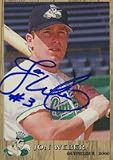 Jon Weber, Clinton Lumberkings - Rangers Affiliate, 2000 Grandstand Autographed Card