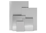 Kitchen & Housewares : Magnetic board - 50x60cm - brushed stainless steel