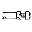 Speeco Farmex 07022000-P7220 Draw Pin And Lift Arm Pin