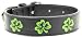 St Patrick's Day Green Shamrock Irish Dog Collar Size Medium