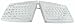 Video Games : Goldtouch Apple Compatible Keyboard - Keyboard - USB - ergonomic - white