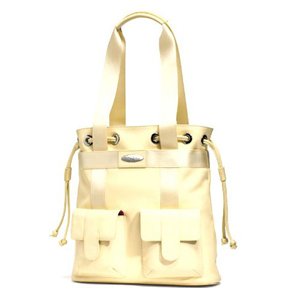 Samsonite Verana Leather Computer Tote - Notebook carrying case - cream