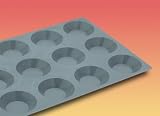 Review De Buyer  / De Buyer, Silicone baking mould, professional non-stick Elastomoule®, 15 mini-tartlets, 1.9 cl