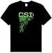Search : CSI Crime Scene Investigation Police Cop Show Black T-shirt