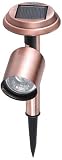Copper Solar LED 13" High Landscape Spot Light
