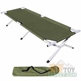 Folding Cot Military Cot Folding Cot Camp Bed (Extra Large)