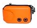 Ipod MP3 portable speaker Bag - shoulder strap - blue / orange - orange
