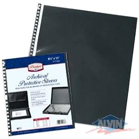 Prestige Presentation Case Refill Pages- 8.5x11 Inch 10-Pack