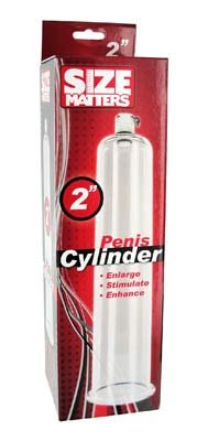 Size Matters Penis Pump Cylinders - 2" X 9"
