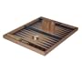 19 Inch Blue Non-Folding Backgammon