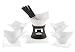 Trudeau Tulip Chocolate Fondue 11 Piece Set