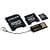Kingston Mobility Kit - 8 GB microSDHC Flash Memory Card with SD and miniSD Adapters + USB Reader MBLYG2/8GB