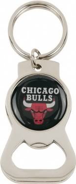 Chicago Bulls Bottle Opener Keychain