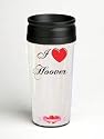 16 oz. Double Wall Insulated Tumbler with I Love Hoover - Paper Insert