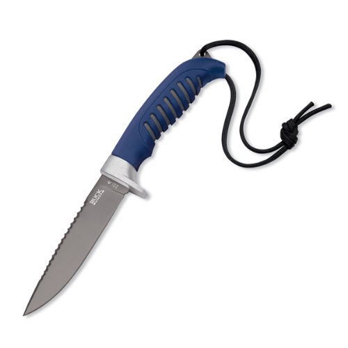 Buck 221 Silver Creek Fixed Blade Bait Knife (Blue Stainless)