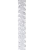 25mm Starflake Bead - 60PK/Crystal
