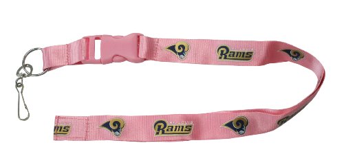 NFL St. Louis Rams Lanyard, Pink
