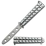 Silver Butterfly Knife Trainer