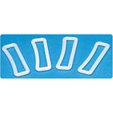 Wide Nylon D-Rings. Dimensions: 2