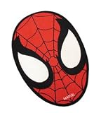 Review Characters 4 Kids  / Spiderman Mask Shaped Children's Bedroom Rug