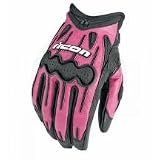 ICON ARC WOMENS LEATHER GLOVES LIGHT BLUE LG 33020120