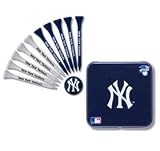 MLB缶 TEE ティー10本/マーカー1個 ヤンキース〔青〕の画像