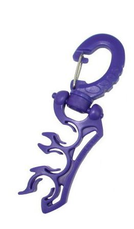 Storm Deluxe Scuba Divers Regulator Hose Clip - Blue