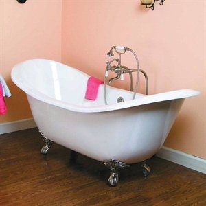 Barclay CTDSN-WH-WH Cast Iron Soaking Tub