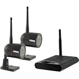 Lorex LW1012 2-Camera Color Wireless Surveillance System with Indoor/Outdoor Night Vision Capability (Black)