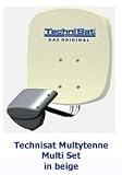 Technisat Multytenne Twin fuer 2 Teilnehmer beige