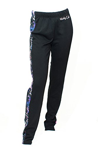 Moon Shine Camo Muddy Girl Black Athletic Sweatpants