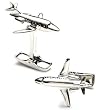 Private Jet Cufflinks - Aviation/Nautical Formal Wear - Cufflinks
