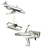 Private Jet Cufflinks - Aviation/Nautical Formal Wear - Cufflinks