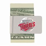 MLB Sculpted & Enameled Pewter Moneyclip - Minnesota Twins Money Clip