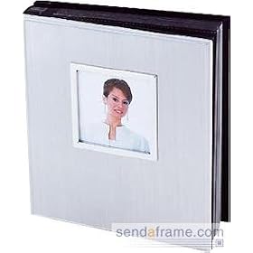 Silver Satin Frame Cover Photo Album