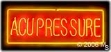 Neon Sign - Acupressure - Large 13