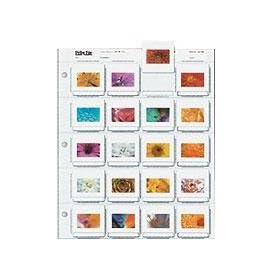 Printfile Top Load Holds 20 35mm Slides 100 Pack - Printfile 2X220B100 by 