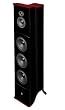 Boston Acoustics VS Series VS336PF Floorstanding Speaker (Black/Cherry)