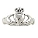 Irish Friendship & Love Claddagh Band Ring in