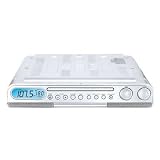 Buy GPX KC218S Under Cabinet CD Player with AM FM Stereo Radio and Digital Readout (Silver) 