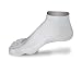 AFX Performance Sport 5 Toe Sock with Antimicrobial Odor Control - Quarter -Medium/Large - 1 Pair