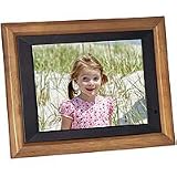 Media Street 10.4 eMotion Digital Picture Wood Frame with 256 MB Internal Memory