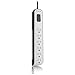 Belkin BV106000-04-BLK SURGE PROT 6OUT $25K INSURED 4FT CORD 600J STRT BLACK